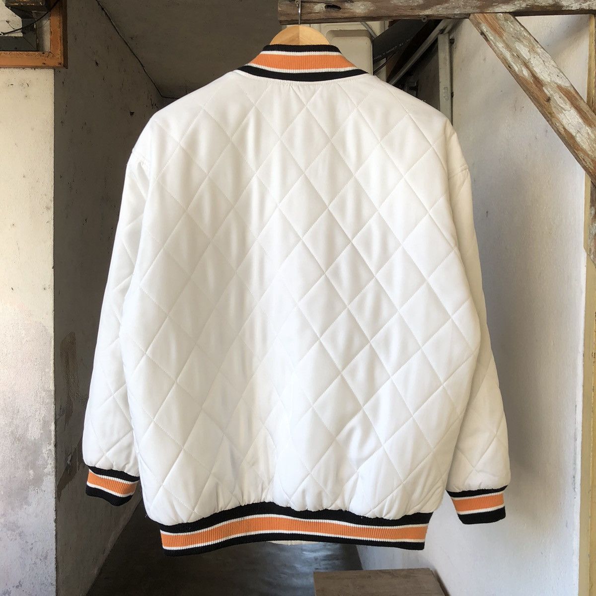 In The Attic Rare🔥 In The Attic "Standard" Logo Quilt Varsity Jacket Size US M / EU 48-50 / 2 - 2 Thumbnail