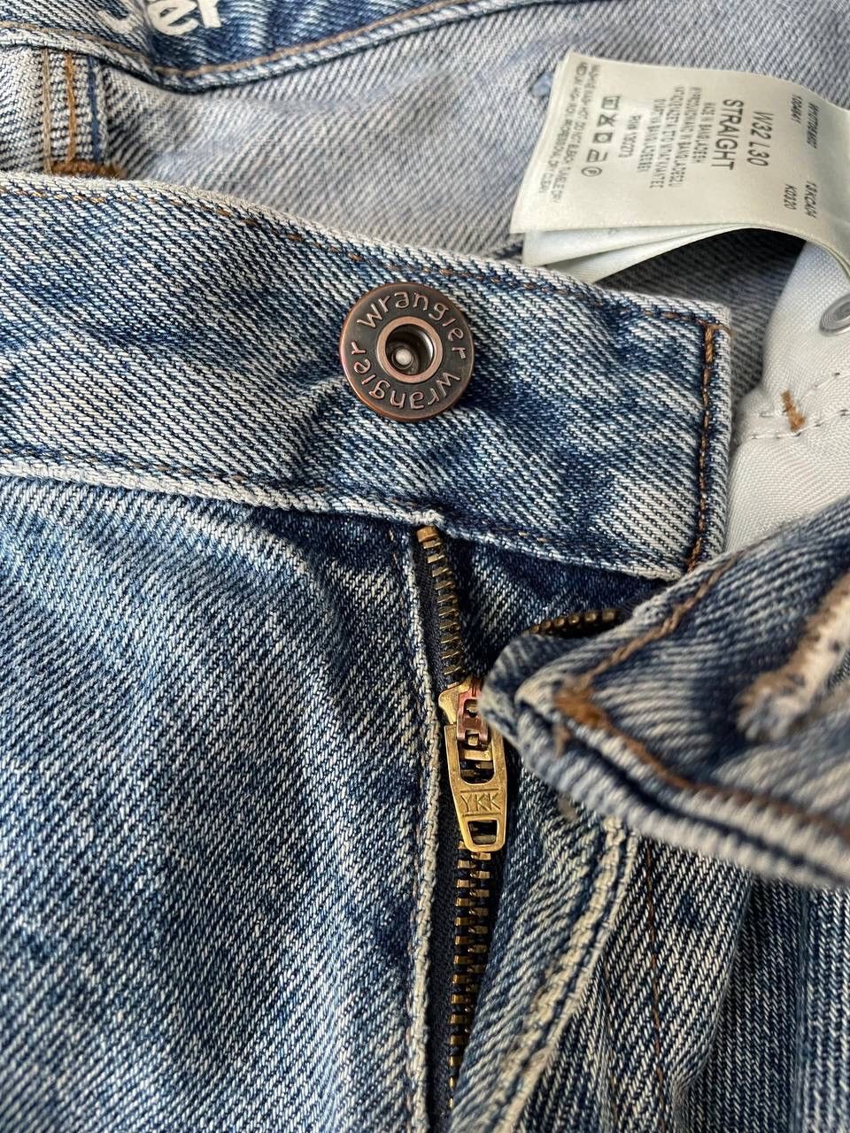 Vintage × Wrangler Vintage Wrangler Blue Denim Baggy Pants Y2K Ultra Rare Item Size US 32 / EU 48 - 5 Thumbnail