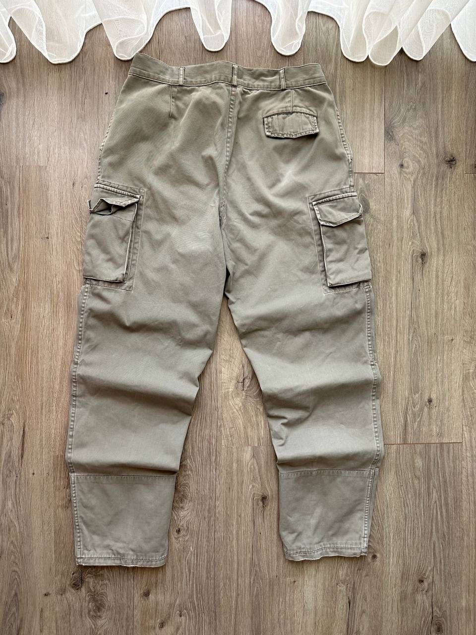 Polo Ralph Lauren × Vintage Vintage Polo Ralph Lauren Khaki PRL Cargo Pants Size US 36 / EU 52 - 17 Thumbnail
