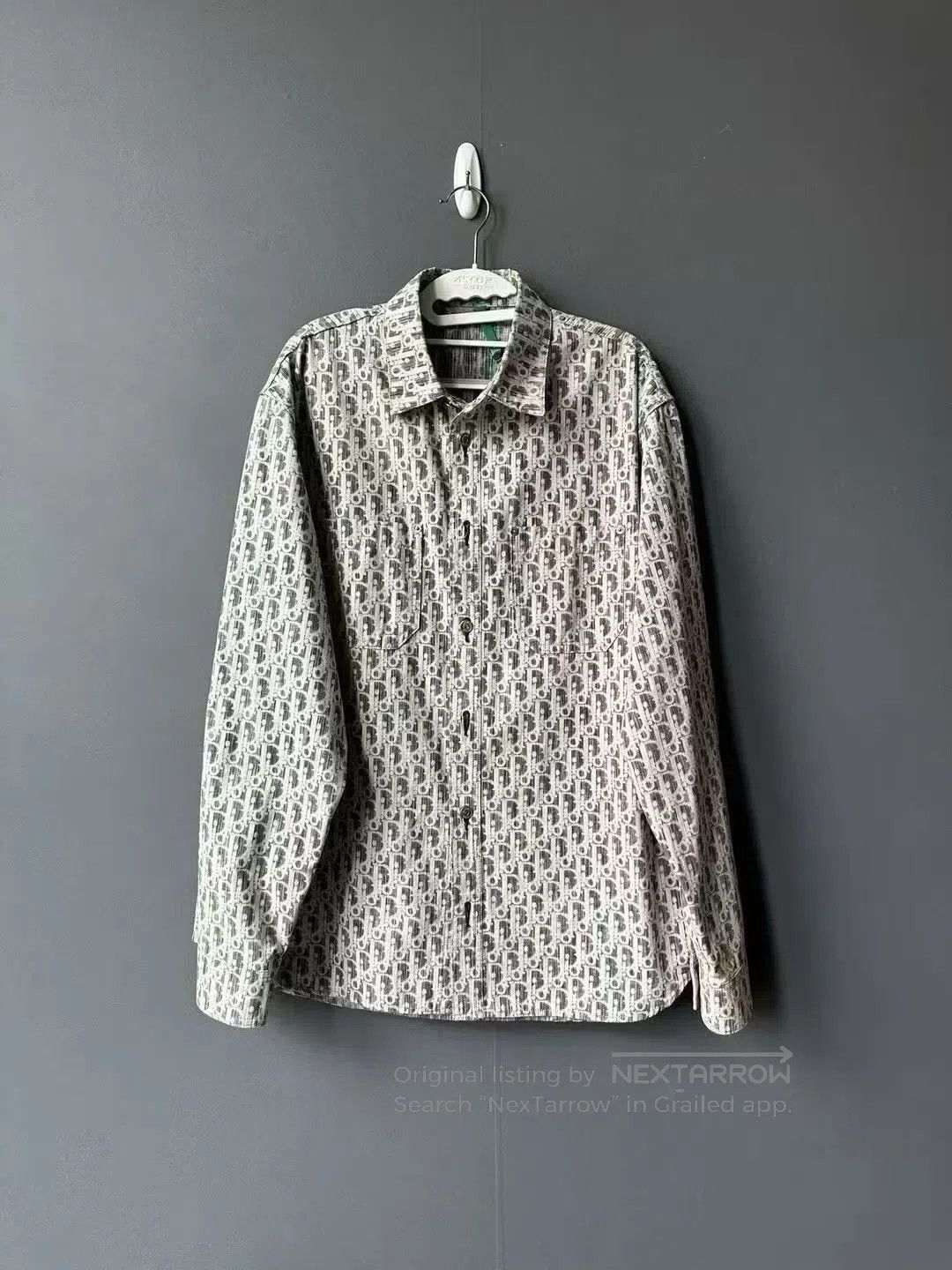 Dior Dior size 41 Full Print Denim Shirt Jacket| Size US S / EU 44-46 / 1 - 1 Thumbnail