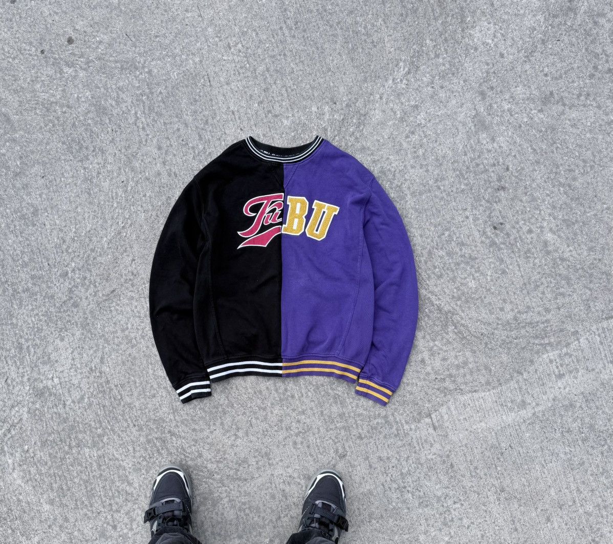 Fubu × Vintage Vintage FUBU Y2K avantgarde streetwear sweatshirt Size US XS / EU 42 / 0 - 2 Thumbnail