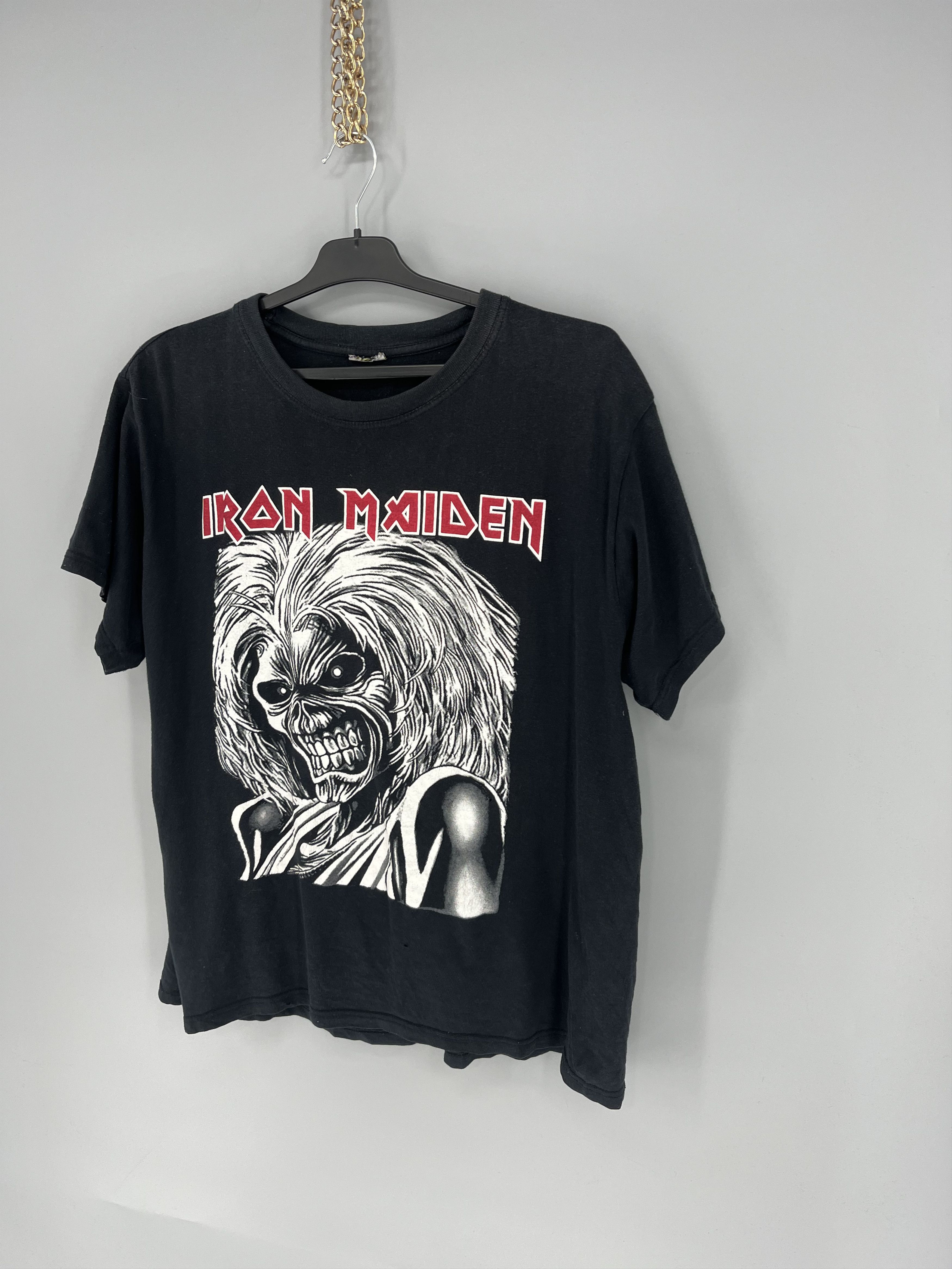Band Tees Vintage Y2K Iron Maiden Horror Skulls Tee Band Streetwear Size US M / EU 48-50 / 2 - 2 Thumbnail