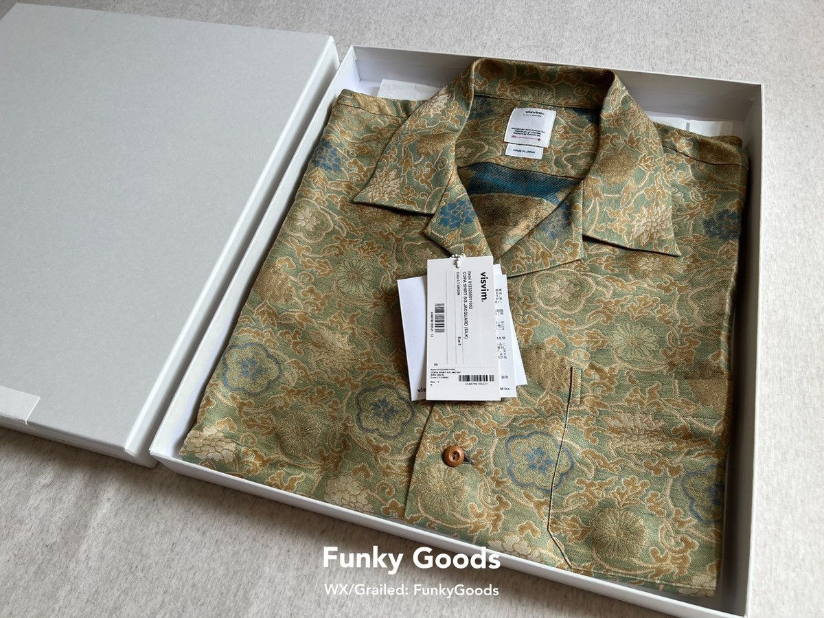 Visvim visvim 23aw COPA SHIRT S/S JACQUARD (SILK) | Grailed