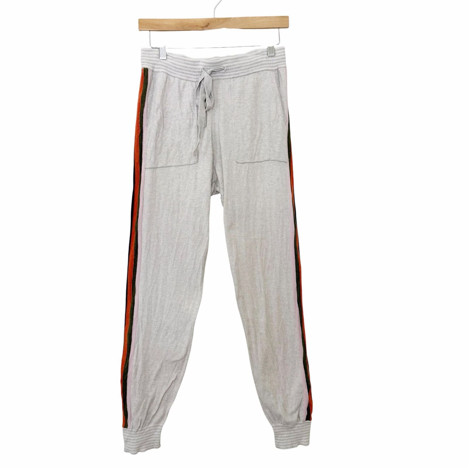 Faherty Faherty Cotton Cashmere Jogger Sweatpants Rainbow Stripe S Size 27" / US 4 / IT 40 - 1 Thumbnail