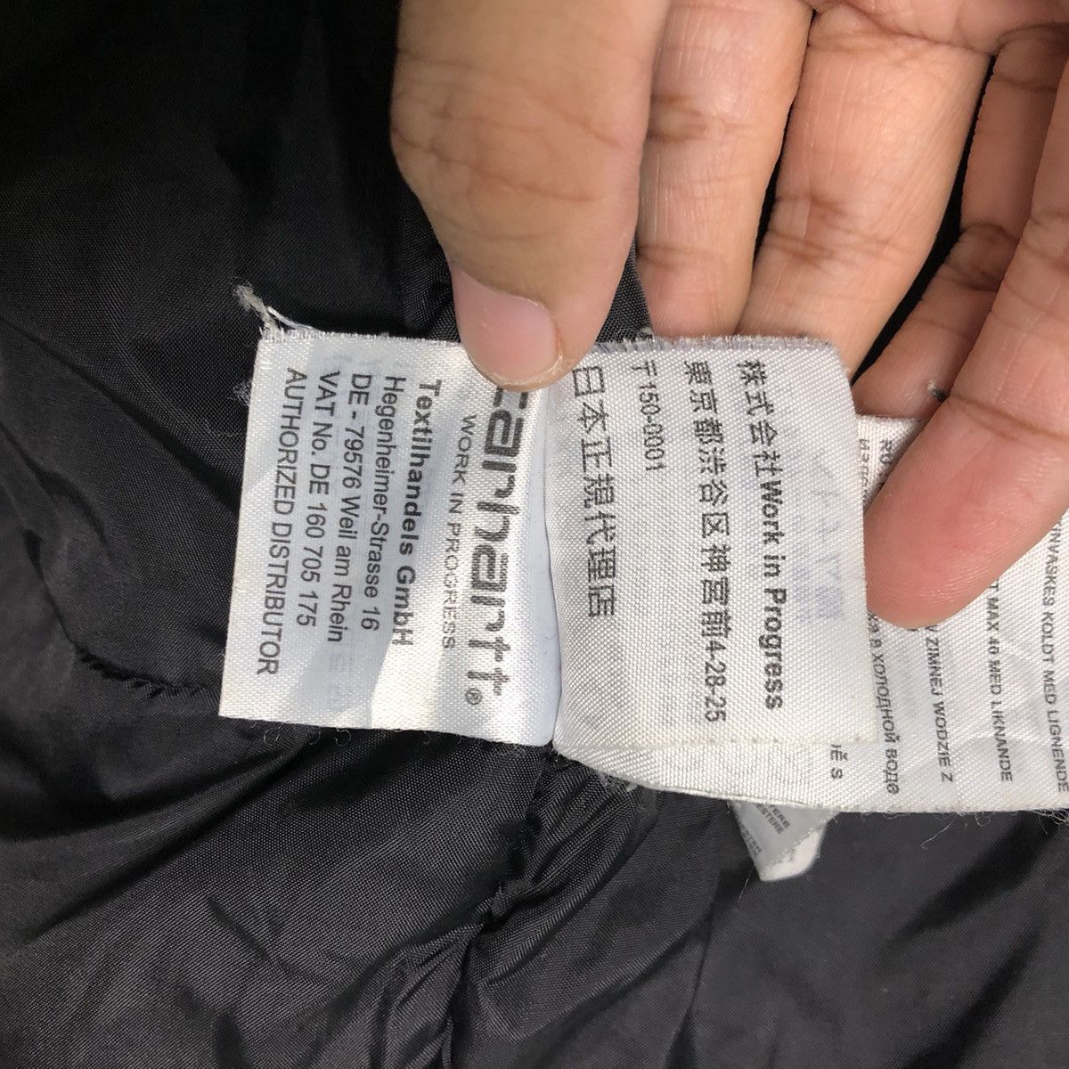 Carhartt Carhartt Hooded Work Jacket Black Canvas Full Zip Size US XS / EU 42 / 0 - 25 Thumbnail