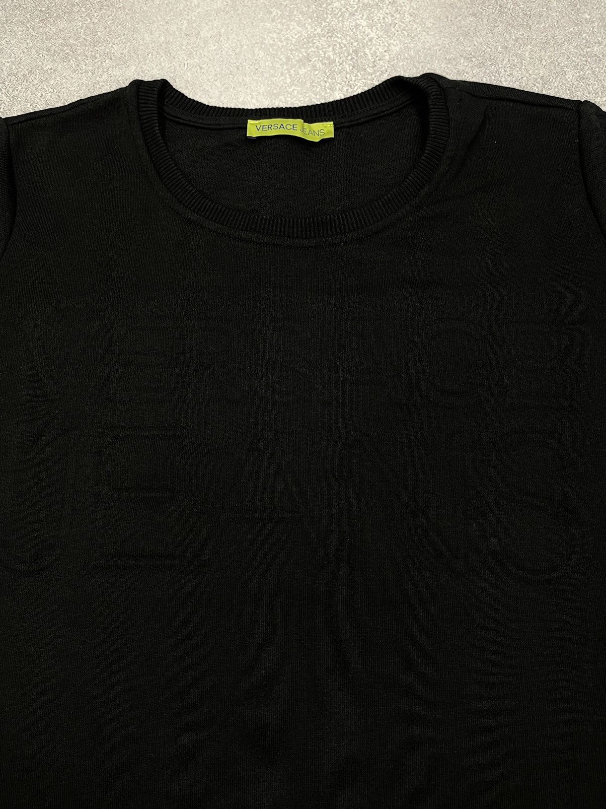 Versace Jeans Couture Versace Jeans Black Sweatshirt Luxury Size M Size US M / EU 48-50 / 2 - 5 Thumbnail