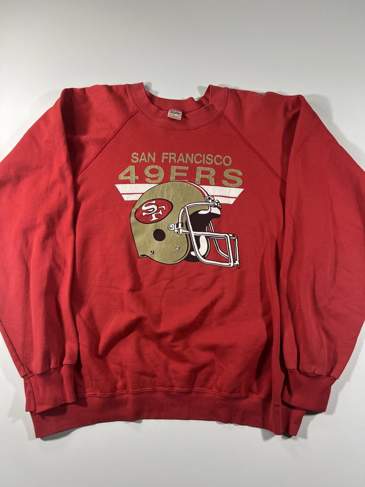 American Trench Vintage San Francisco 49ers Red Sweatshirt Size US M / EU 48-50 / 2 - 1 Thumbnail