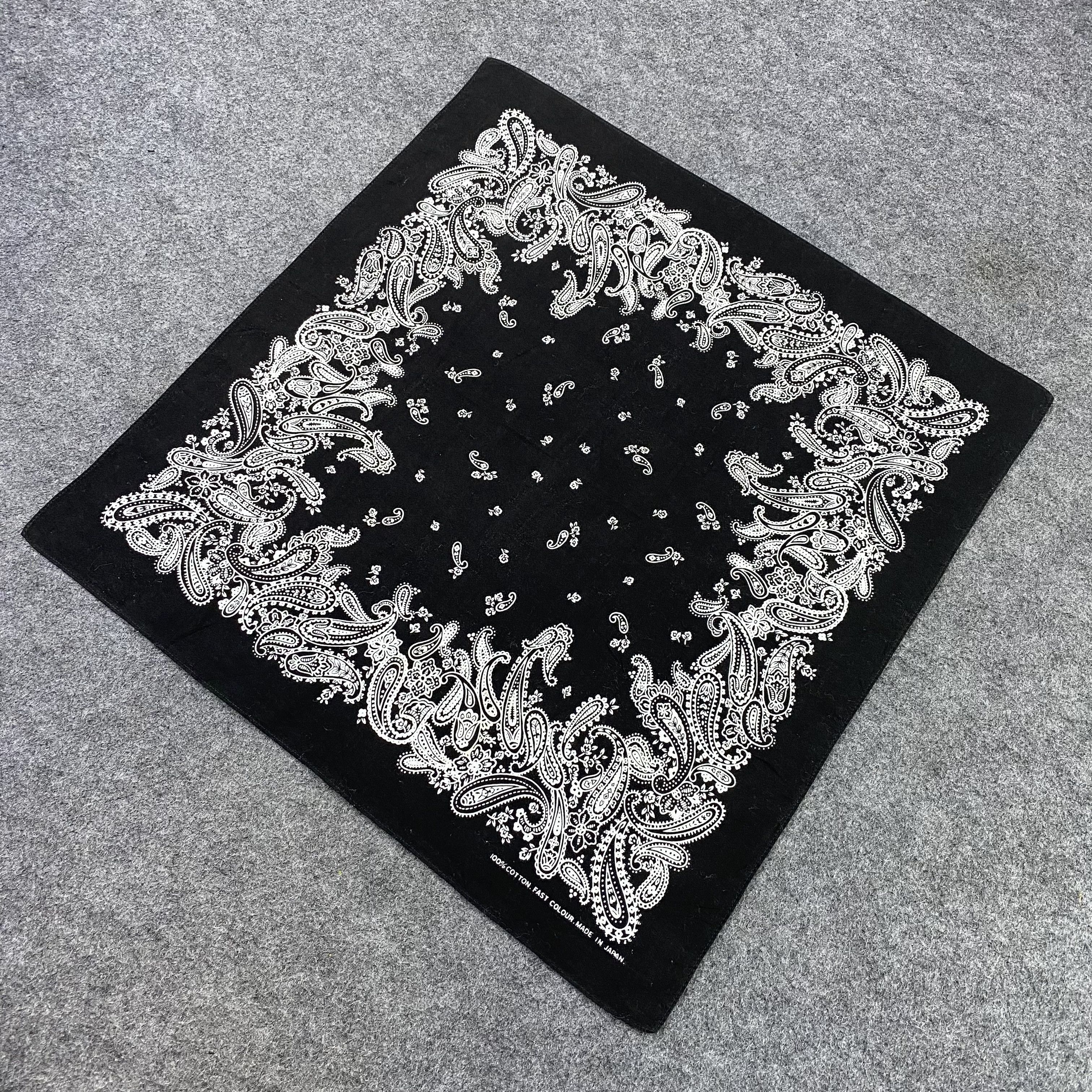 Japanese Brand Paislee Handkerchief / Bandana / Neckerchief-B1423 Size ONE SIZE - 2 Thumbnail