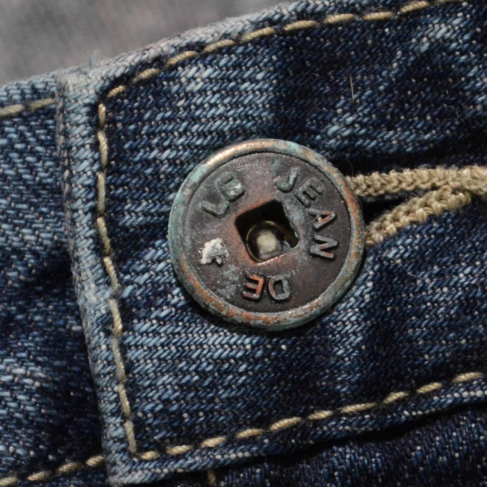 Marithe + Francois Girbaud [Hole Defects] Marithe Francois Girbaud Jeans SPFY2601DP10 Size US 34 / EU 50 - 3 Thumbnail