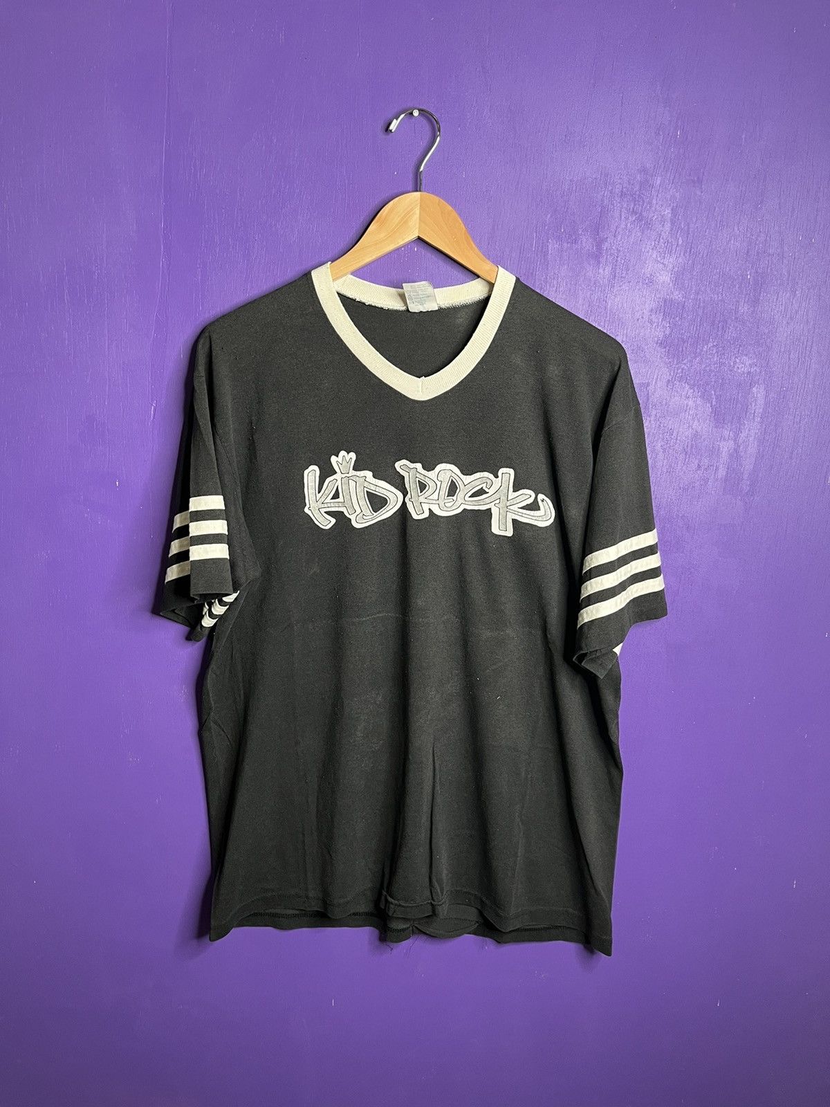 Vintage '00s Kid rock fuck you im from Detroit jersey shirt