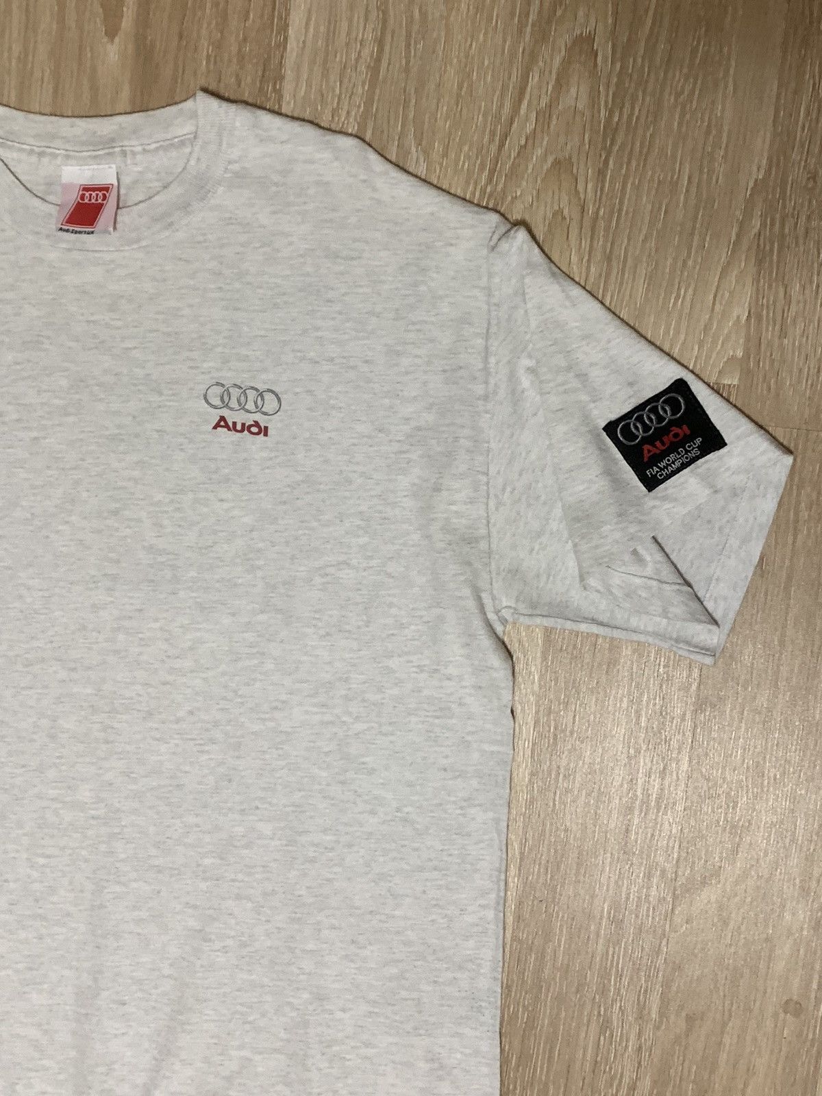 Audi × Vintage Audi vintage t-shirt 1996 (totally new) Size US L / EU 52-54 / 3 - 4 Thumbnail
