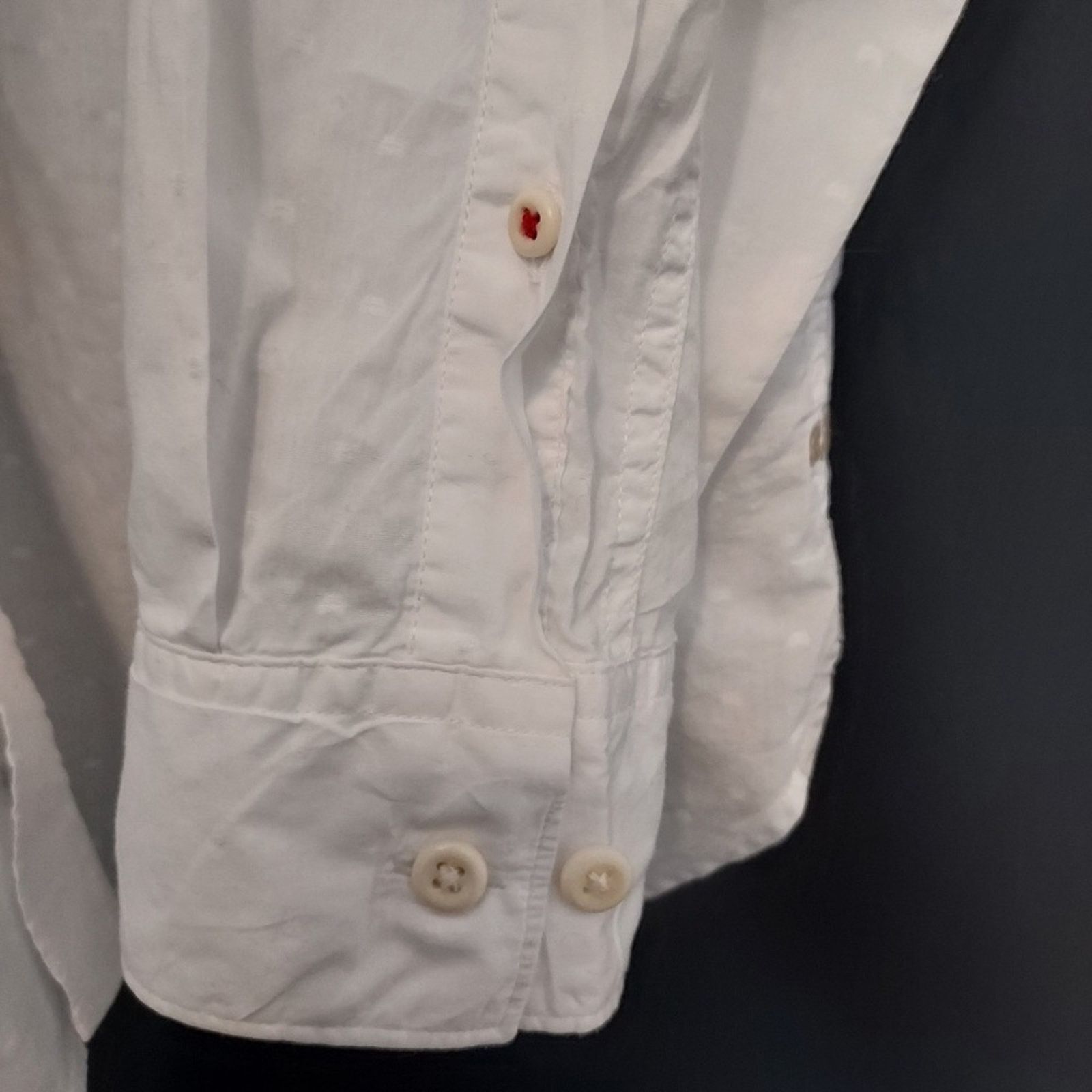 Banana Republic Banana Republic Heritage Slim Fit White Button Up Shirt Size US L / EU 52-54 / 3 - 8 Thumbnail