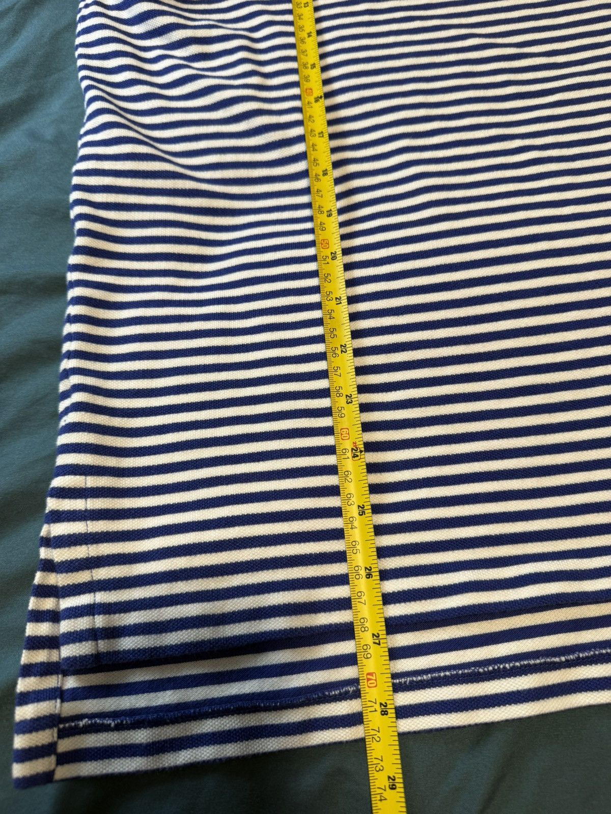 Polo Ralph Lauren Polo Ralph Lauren Custom-Slim-Fit Striped Polo Size US L / EU 52-54 / 3 - 3 Thumbnail