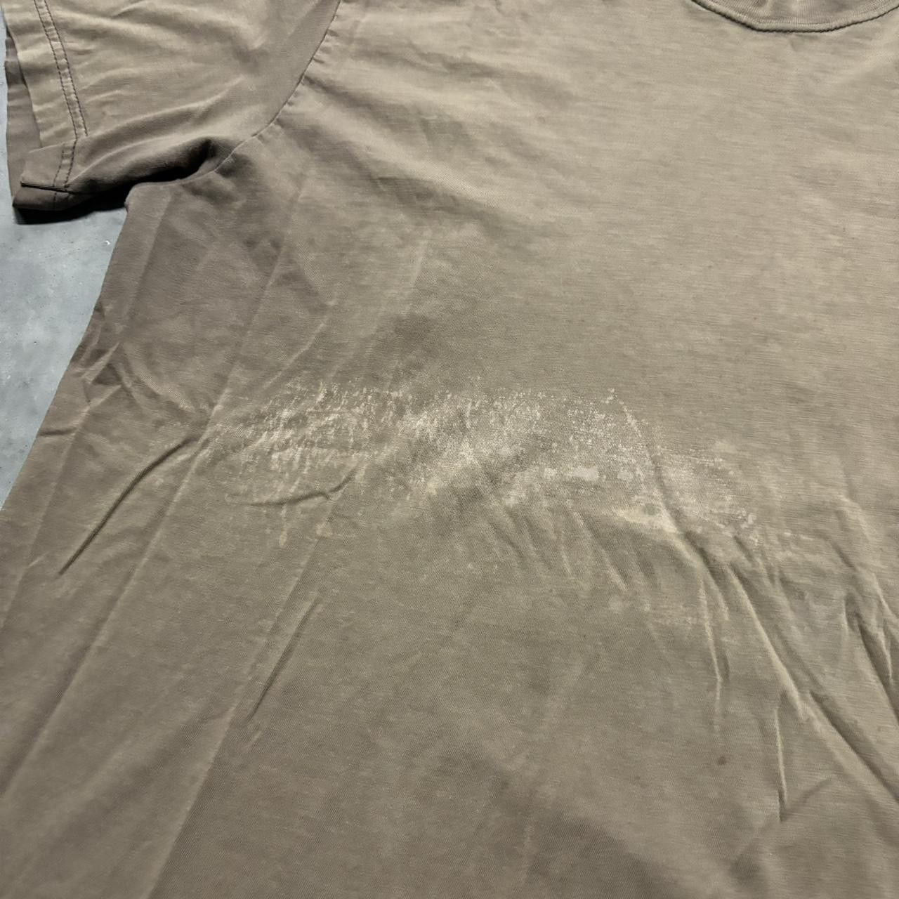 Nike × Vintage Crazy Vintage Y2K/2000s Faded Brown Nike Swoosh Skater Essential Tee! Size US L / EU 52-54 / 3 - 4 Thumbnail