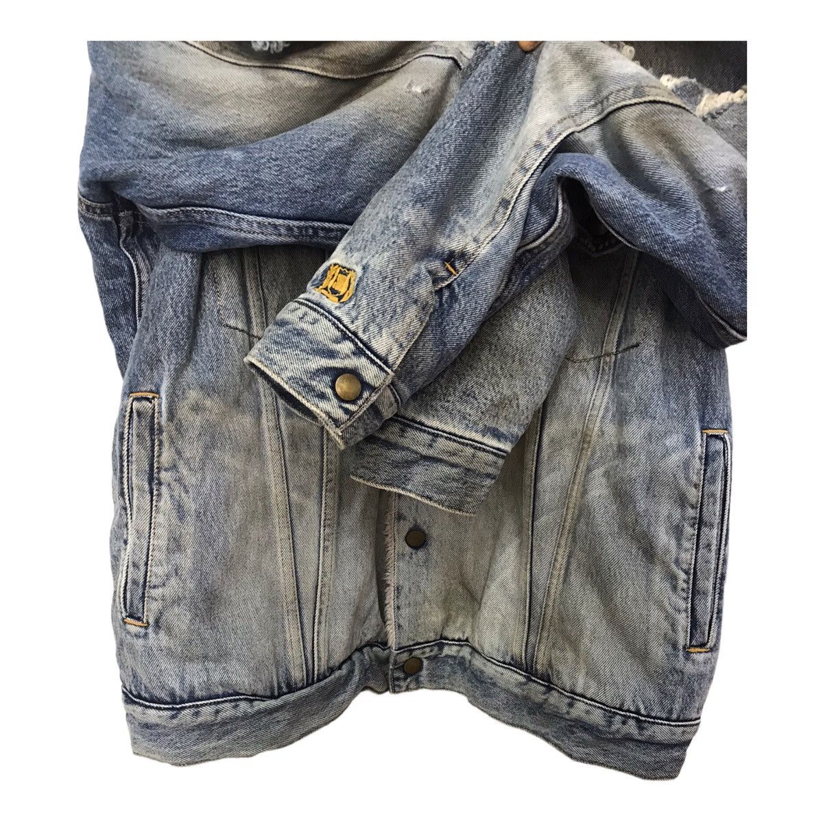 Swagger Swagger Lined Sherpa Denim Jacket Size US L / EU 52-54 / 3 - 3 Thumbnail
