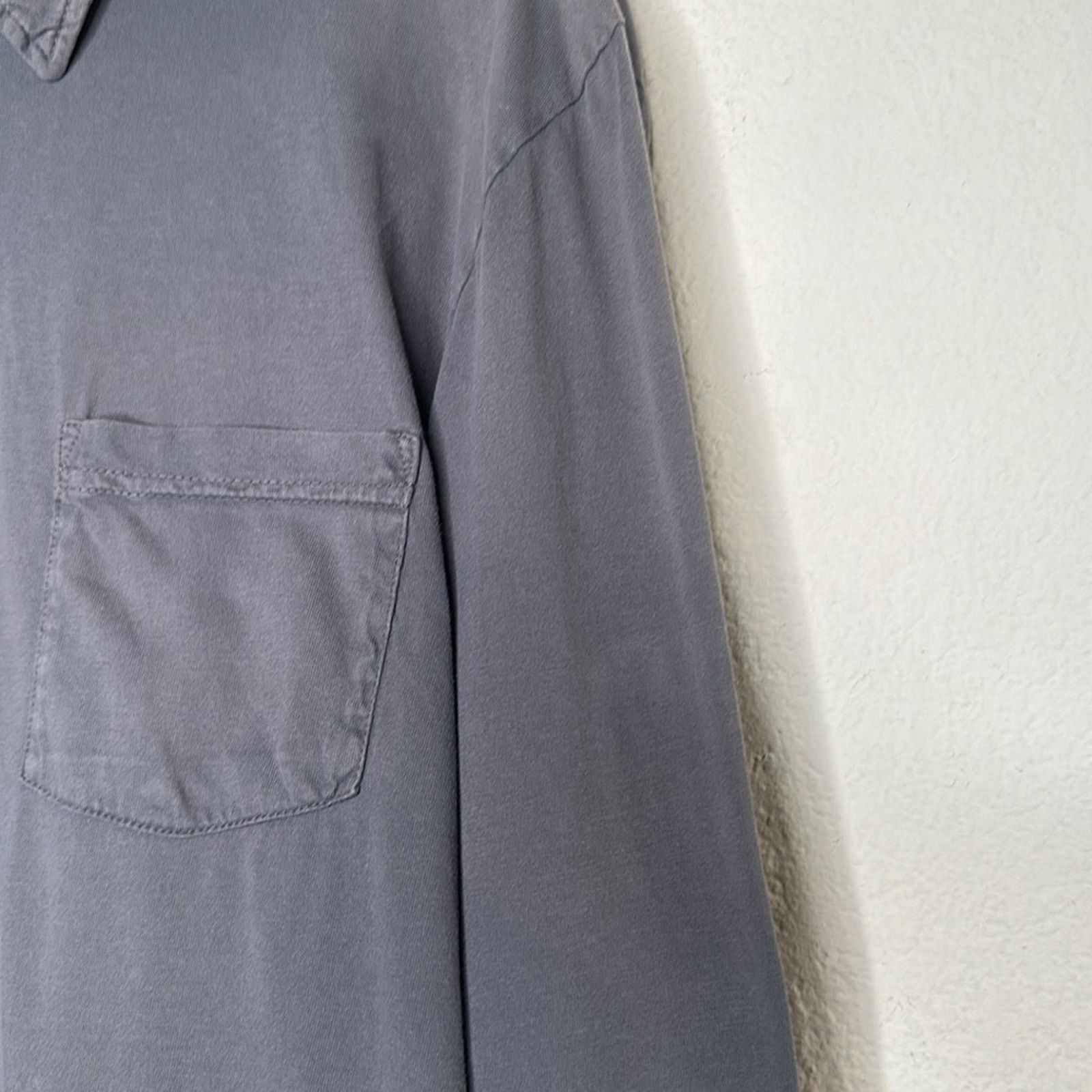 James Perse James Perse Clean Finish Jersey Shirt in Gray Size 4 (XL) Size US XL / EU 56 / 4 - 11 Thumbnail