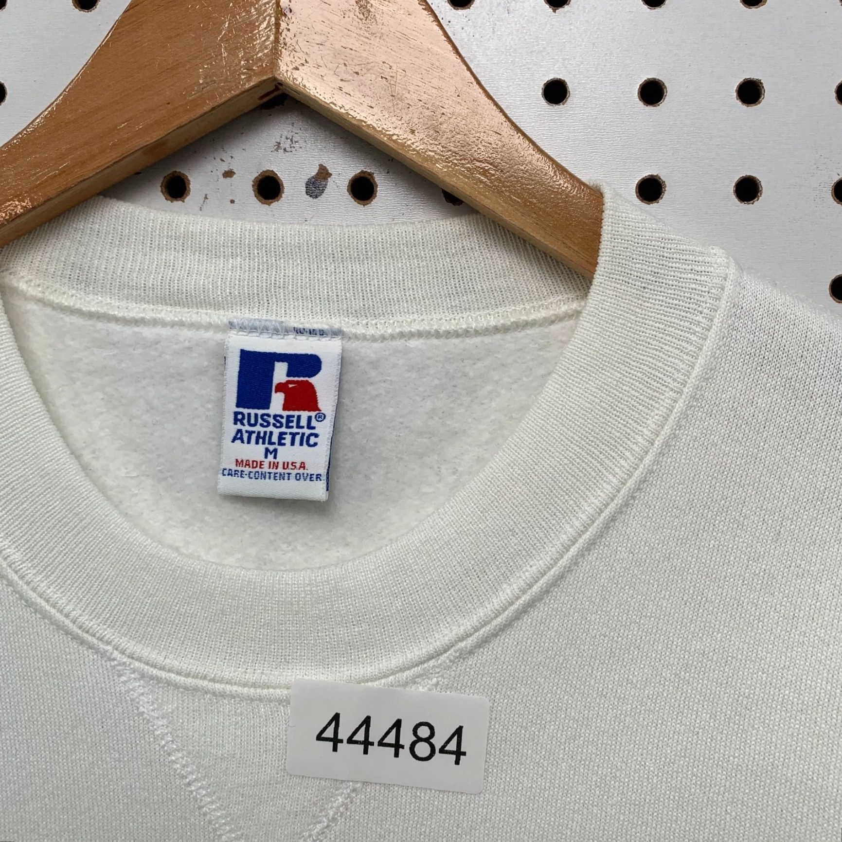 Jerzees VINTAGE 90s Winter Park Snow Flake Sweatshirt Mens Medium Russell White USA Size US M / EU 48-50 / 2 - 4 Thumbnail