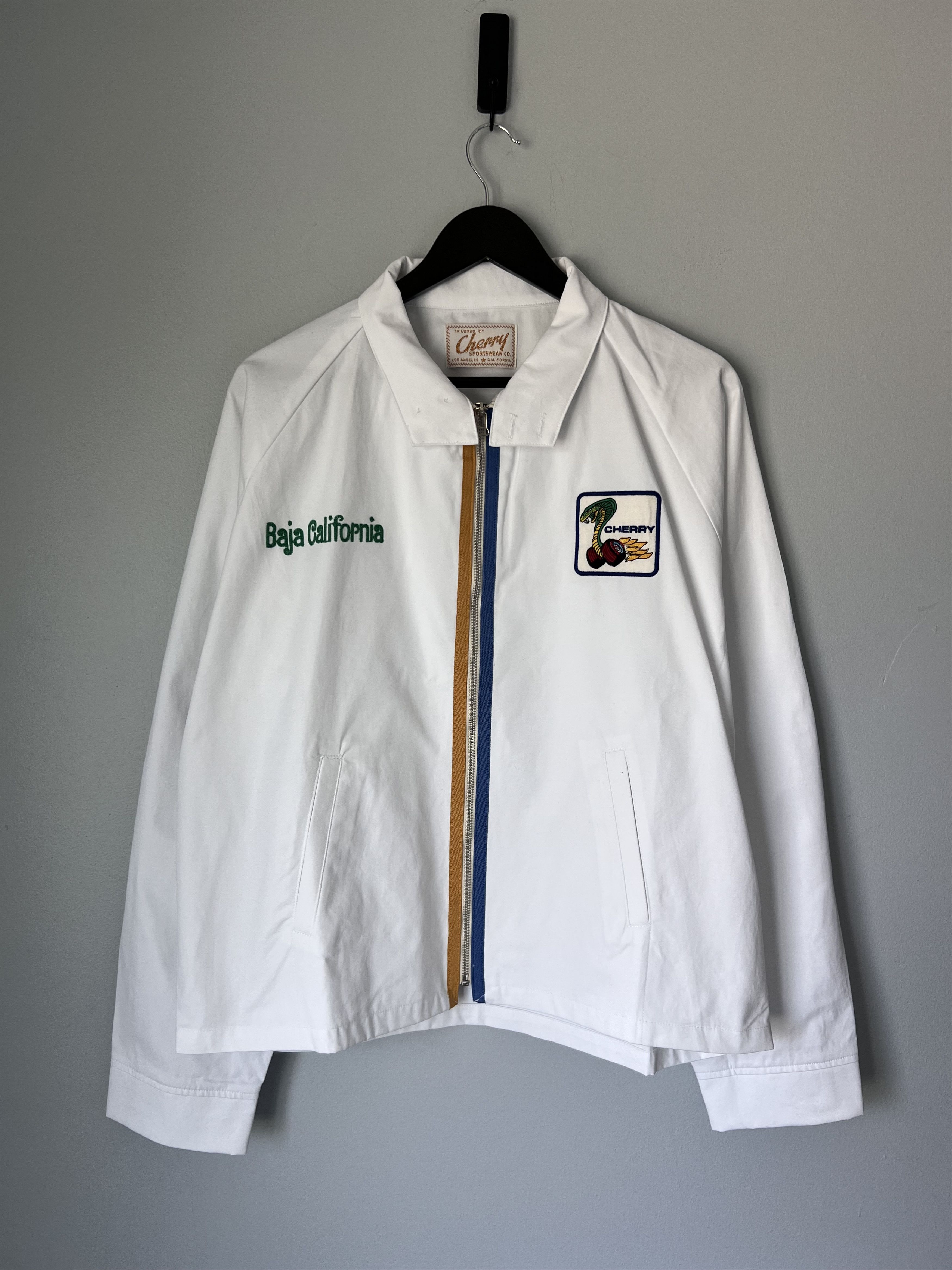 Cherry LA Cherry LA Baja Drag Strip Jacket in White Size US XL / EU 56 / 4 - 1 Thumbnail