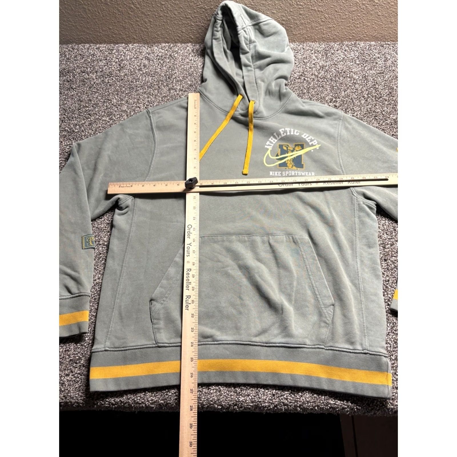 Nike Nike Hoodie Mens Medium Sportswear Athletic Dept 1972 Sweatshirt DC3546 - Sleeve Length Long Size US M / EU 48-50 / 2 - 4 Thumbnail