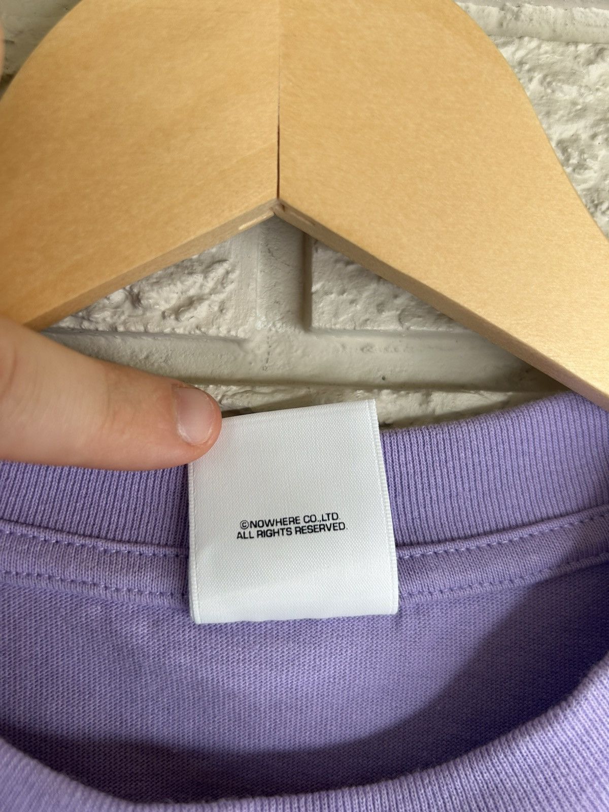 Aape Aape Badge Lavender T Shirt Size US S / EU 44-46 / 1 - 11 Thumbnail