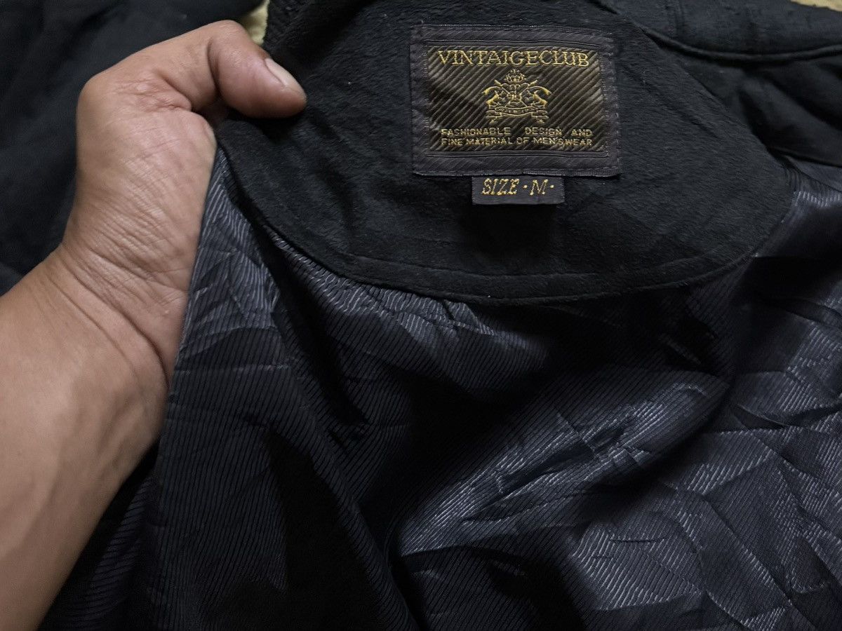 Japanese Brand Vintage Jacket Varsity Club Leather Size US M / EU 48-50 / 2 - 5 Thumbnail