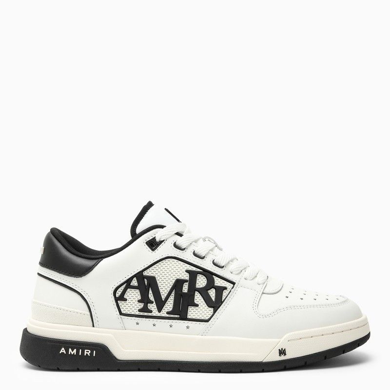 image of Amiri Classic Low Black And White Sneakers, Men's (Size 7)
