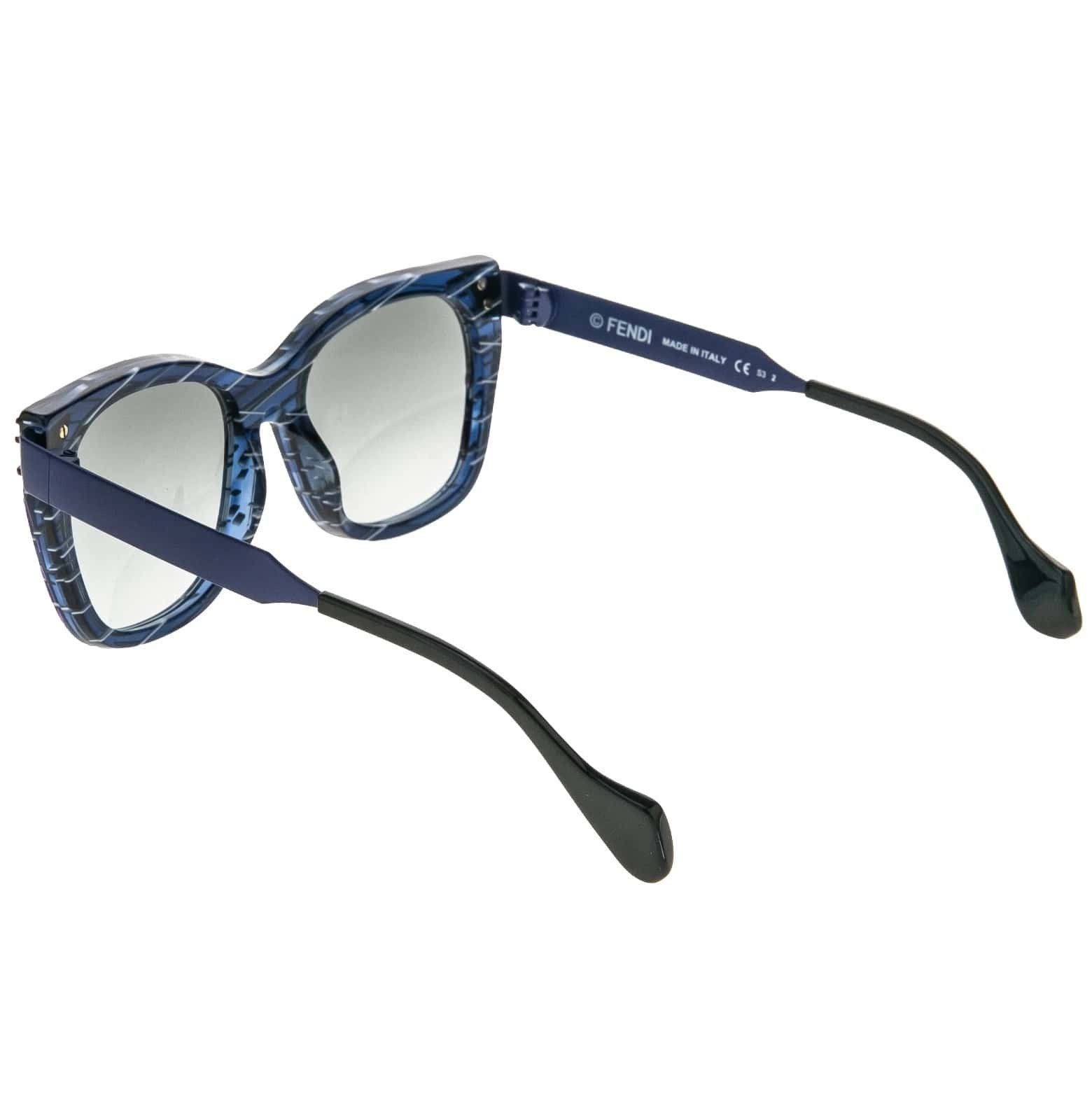 Fendi FENDI FF0180 Thierry Lasry Kinky Blue Red Sunglasses 0180 Size ONE SIZE - 4 Thumbnail