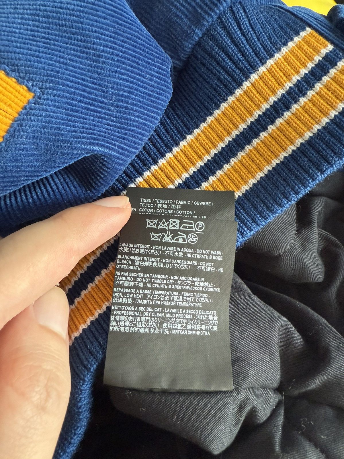 Saint Laurent Paris Saint Laurent Je T'Aime Corduroy Teddy Jacket Sz. 50 Size US M / EU 48-50 / 2 - 7 Thumbnail