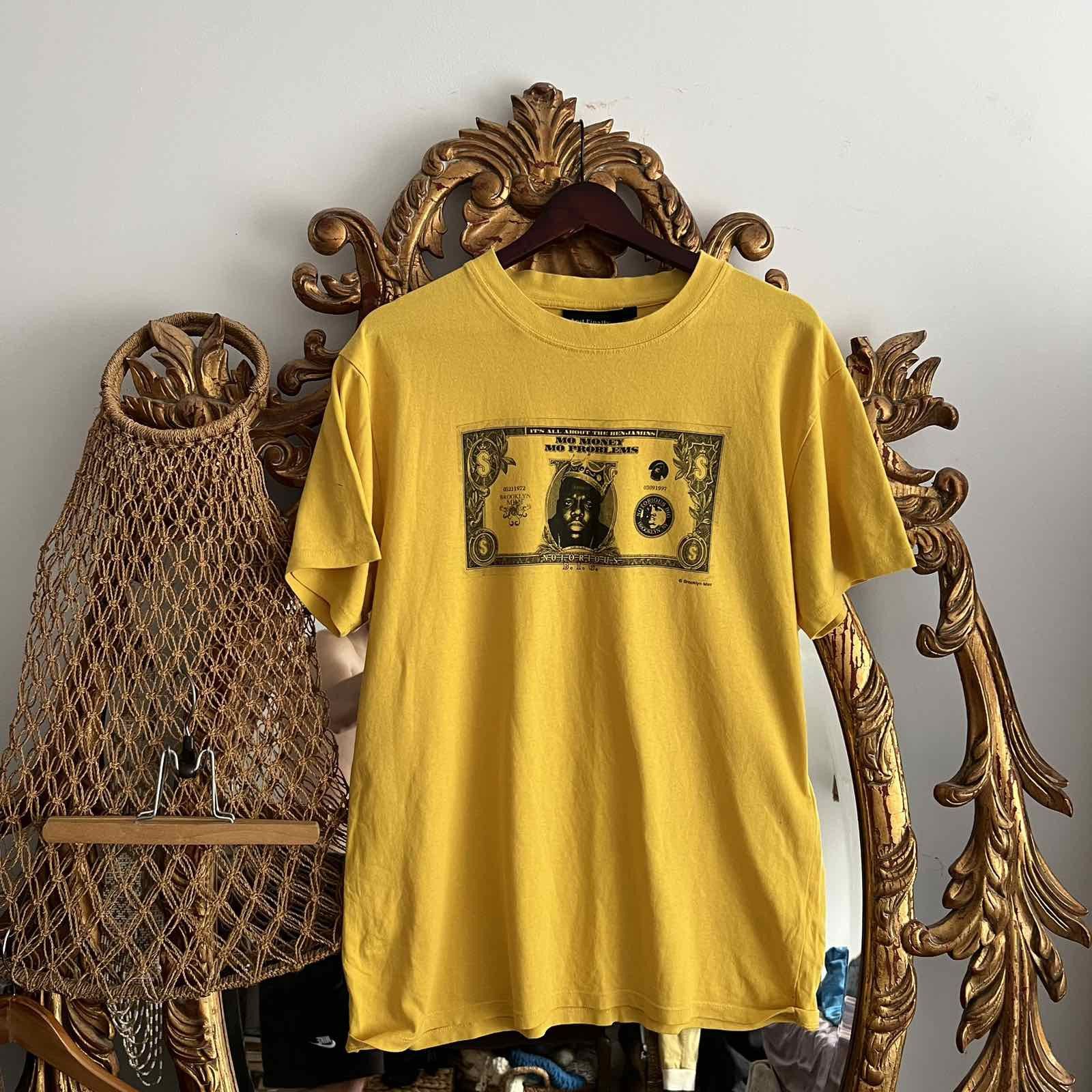 Rap Tees The Notorious BIG "Mo Money Mo Problems" Hip-Hop T Shirt Size US L / EU 52-54 / 3 - 1 Thumbnail
