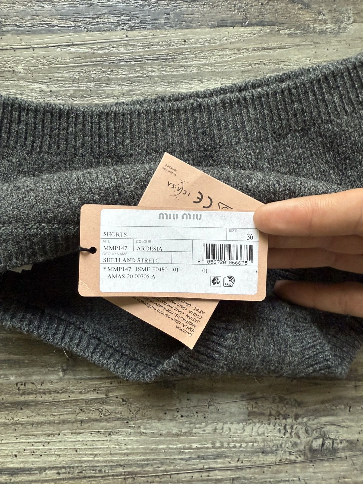 Miu Miu NWT - Miu Miu Wool Culotte Size ONE SIZE - 3 Thumbnail