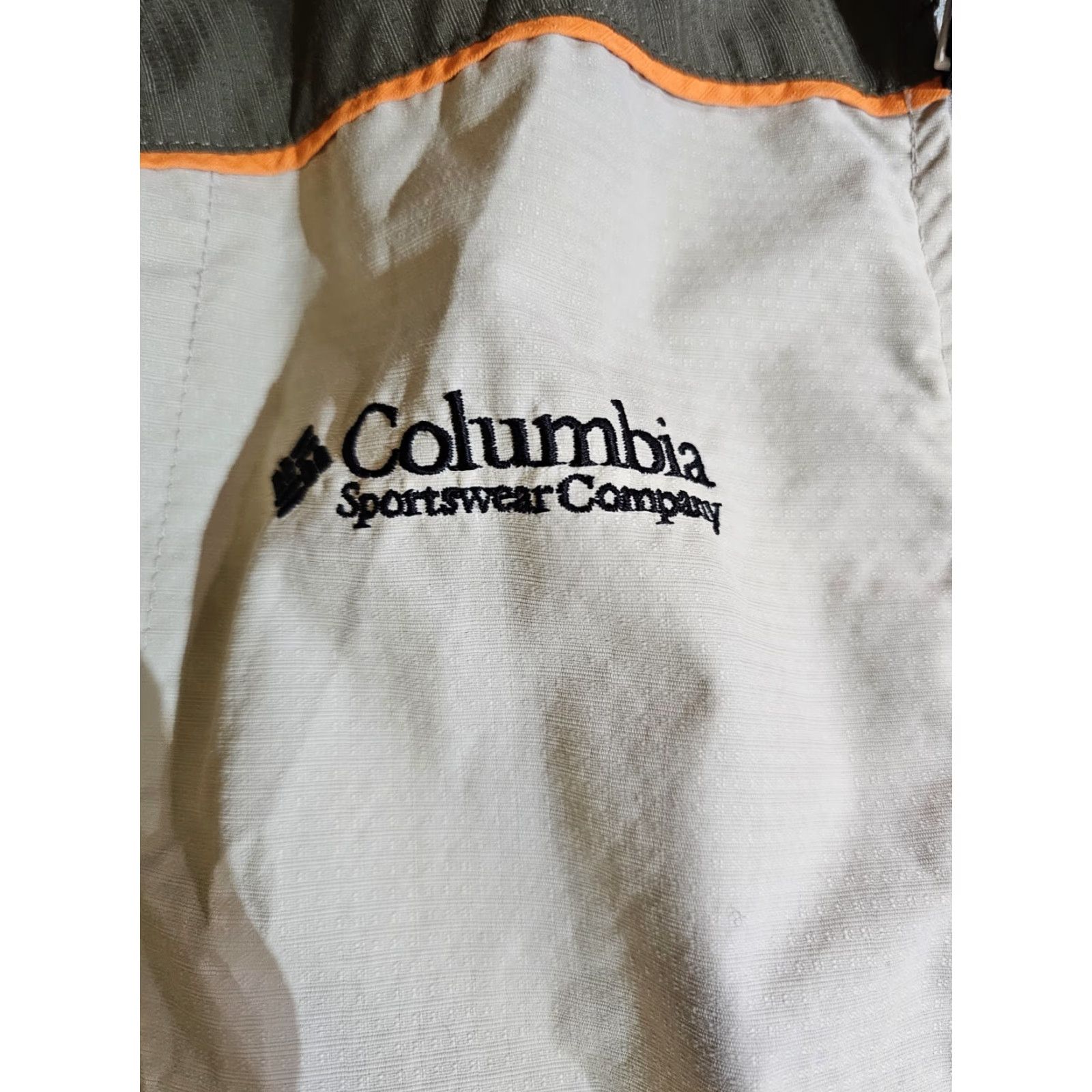 Vintage Columbia Sportswear Omni Shield Waterproof Tan/Orange Lightweight Jacket Mens XL Size US XL / EU 56 / 4 - 5 Thumbnail