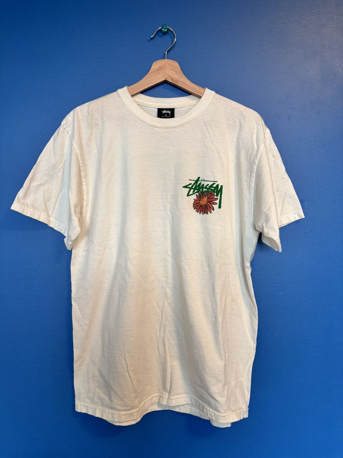 Stussy Stussy Smoking Skull tee Size US M / EU 48-50 / 2 - 2 Thumbnail