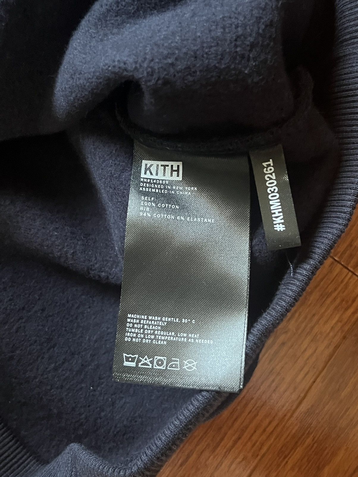 Kith Kith Hebrew Script Hoodie ‘Nocturnal’ Size US M / EU 48-50 / 2 - 5 Thumbnail