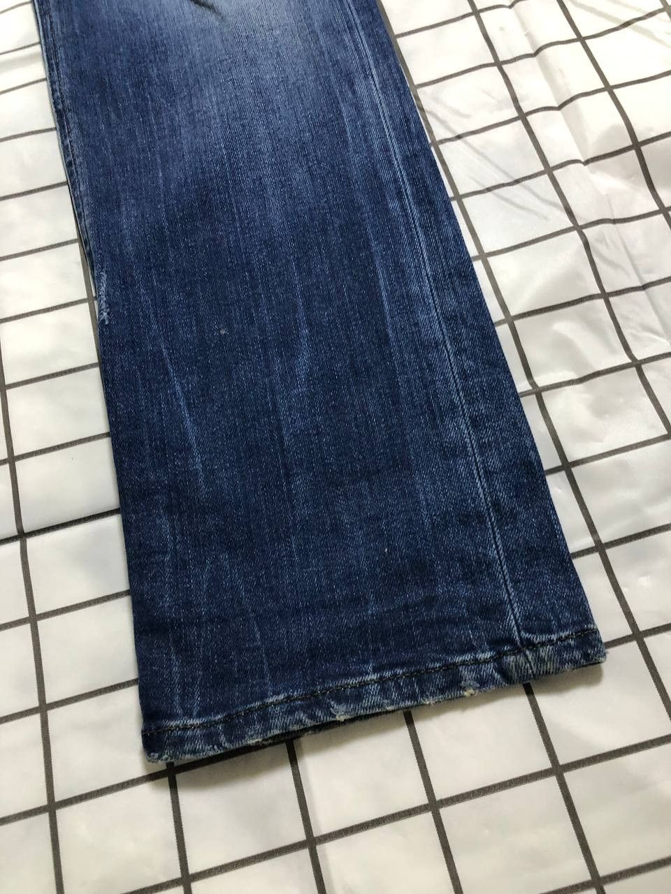Diesel Diesel Industry Safado Slim Straight Acid Wash Denim Jeans Size US 32 / EU 48 - 3 Thumbnail