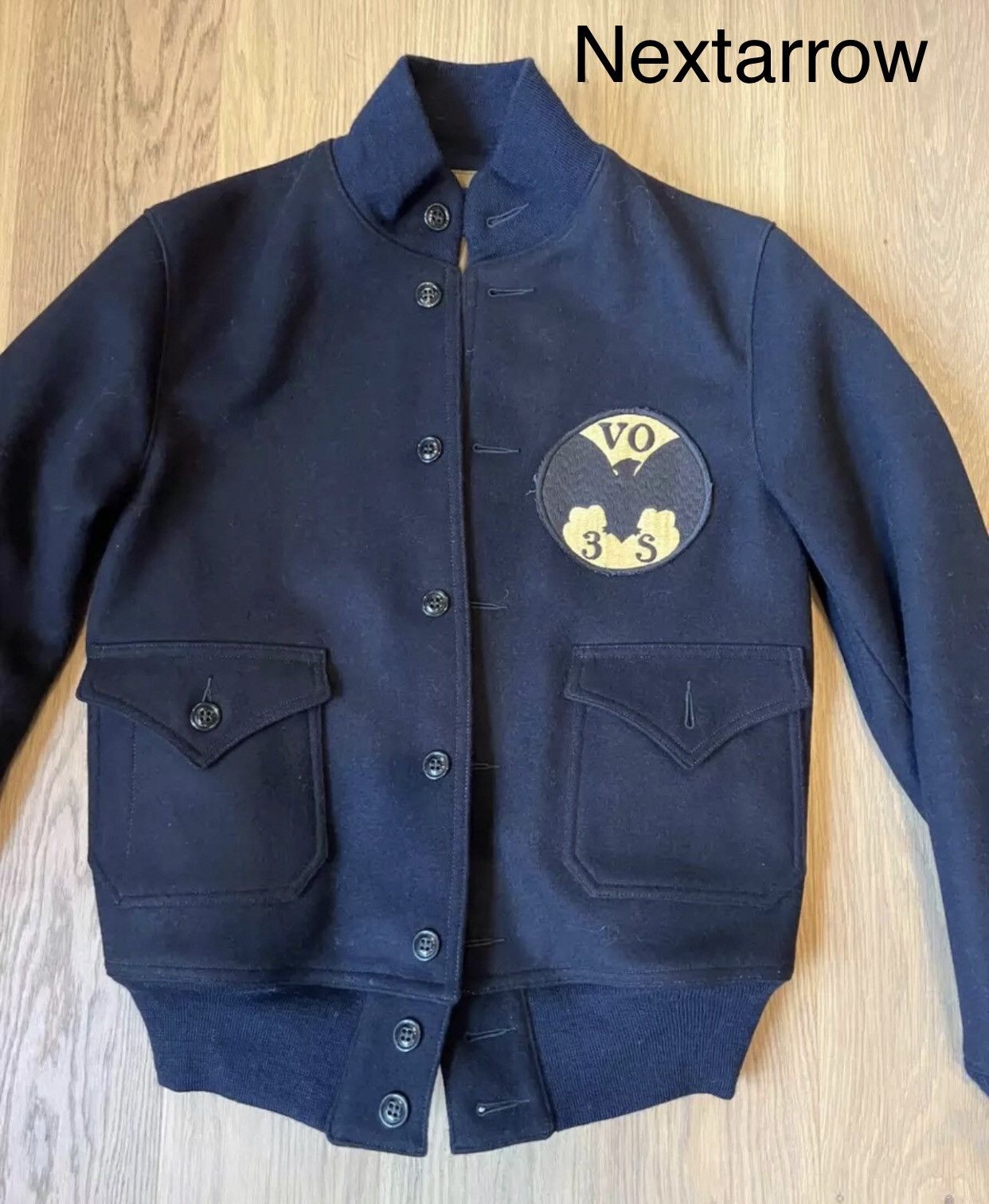Freewheelers Freewheelers bat squadron limited edition jacket 2412- Size US M / EU 48-50 / 2 - 1 Thumbnail