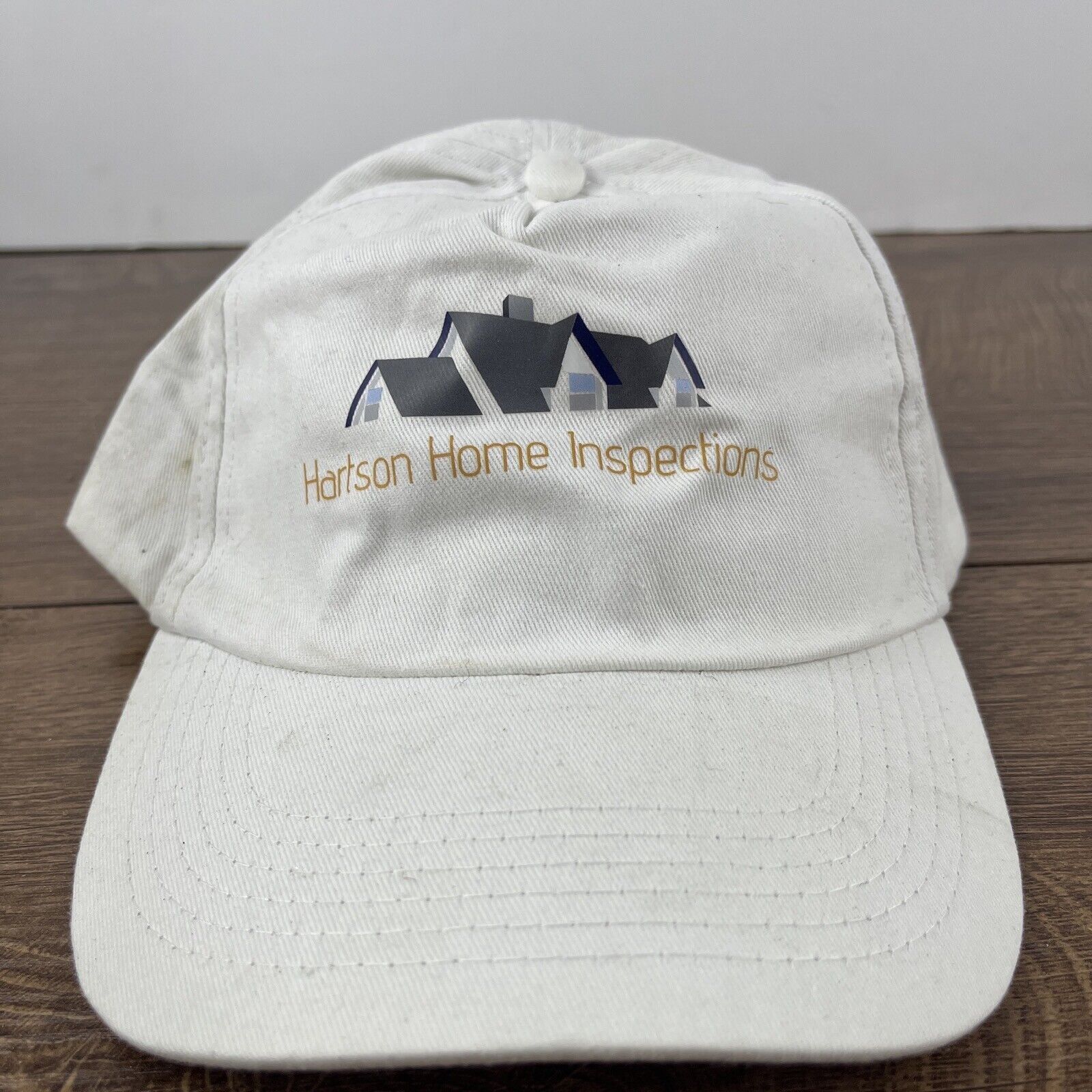 Other Hartson Home Inspections Hat White Hat Adjustable Adult Size Size ONE SIZE - 3 Thumbnail
