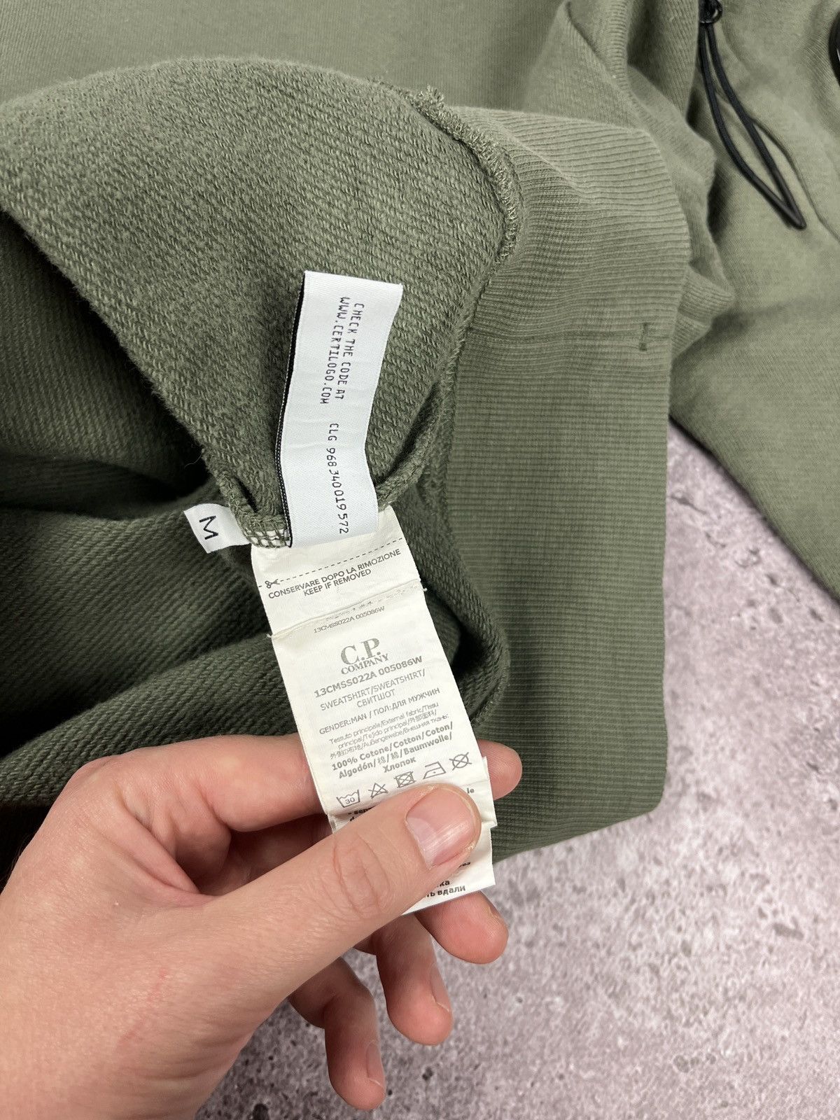 C.P. Company C.P. Company Sweatshirt Size US M / EU 48-50 / 2 - 7 Thumbnail