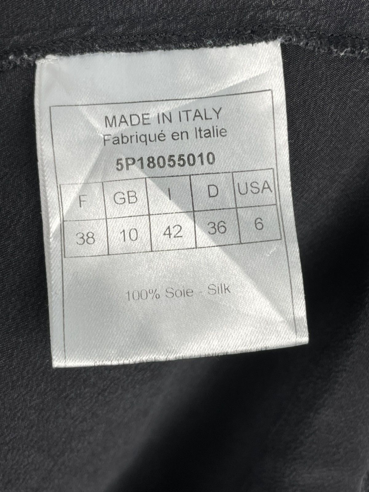 Christian Dior Monsieur Authentic Christian Dior 100% Silk Minimalist Tank Top | Size M / US 6-8 / IT 42-44 - 9 Thumbnail