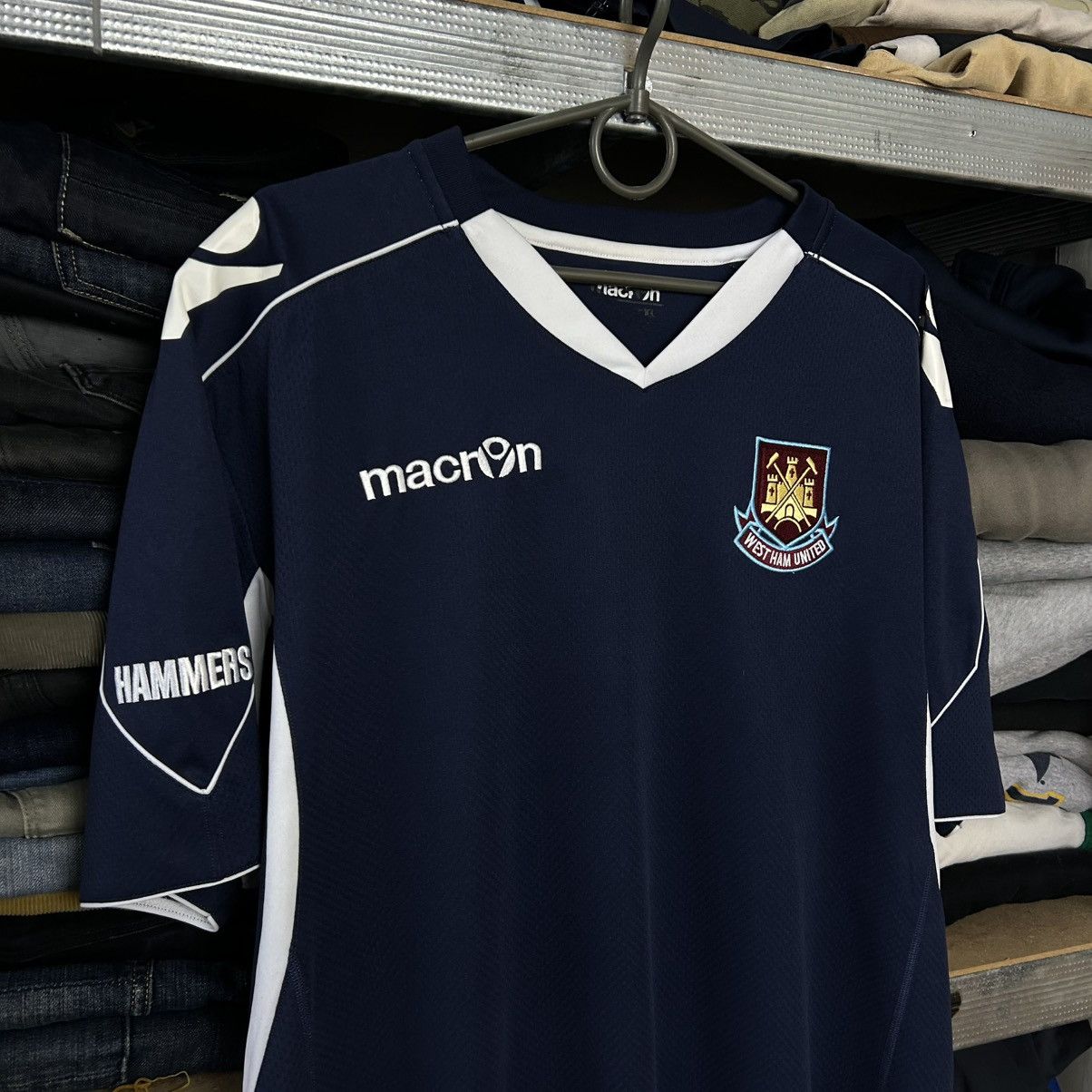 Macron Vintage Macron Westham United 2000’s soccer jersey size XXL Size US XXL / EU 58 / 5 - 2 Thumbnail