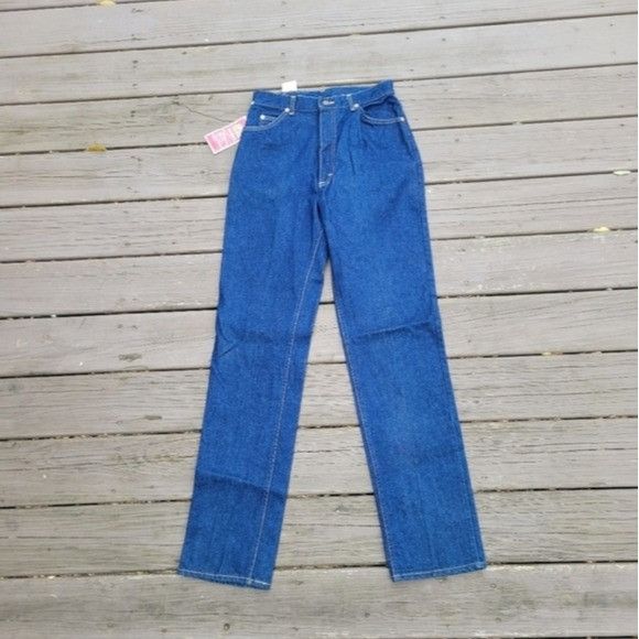 Lee Vintage 90s y2k Lee Jr Rider Straight High Rise Waisted Long Size 30" / US 8 / IT 44 - 7 Thumbnail