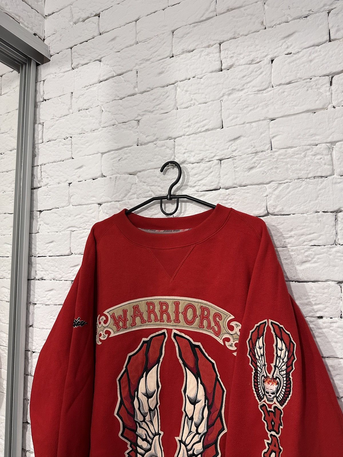 Other Vintage Johnny Blaze Warriors Sweatshirt XL Red Rare 90s Size US XL / EU 56 / 4 - 23 Thumbnail