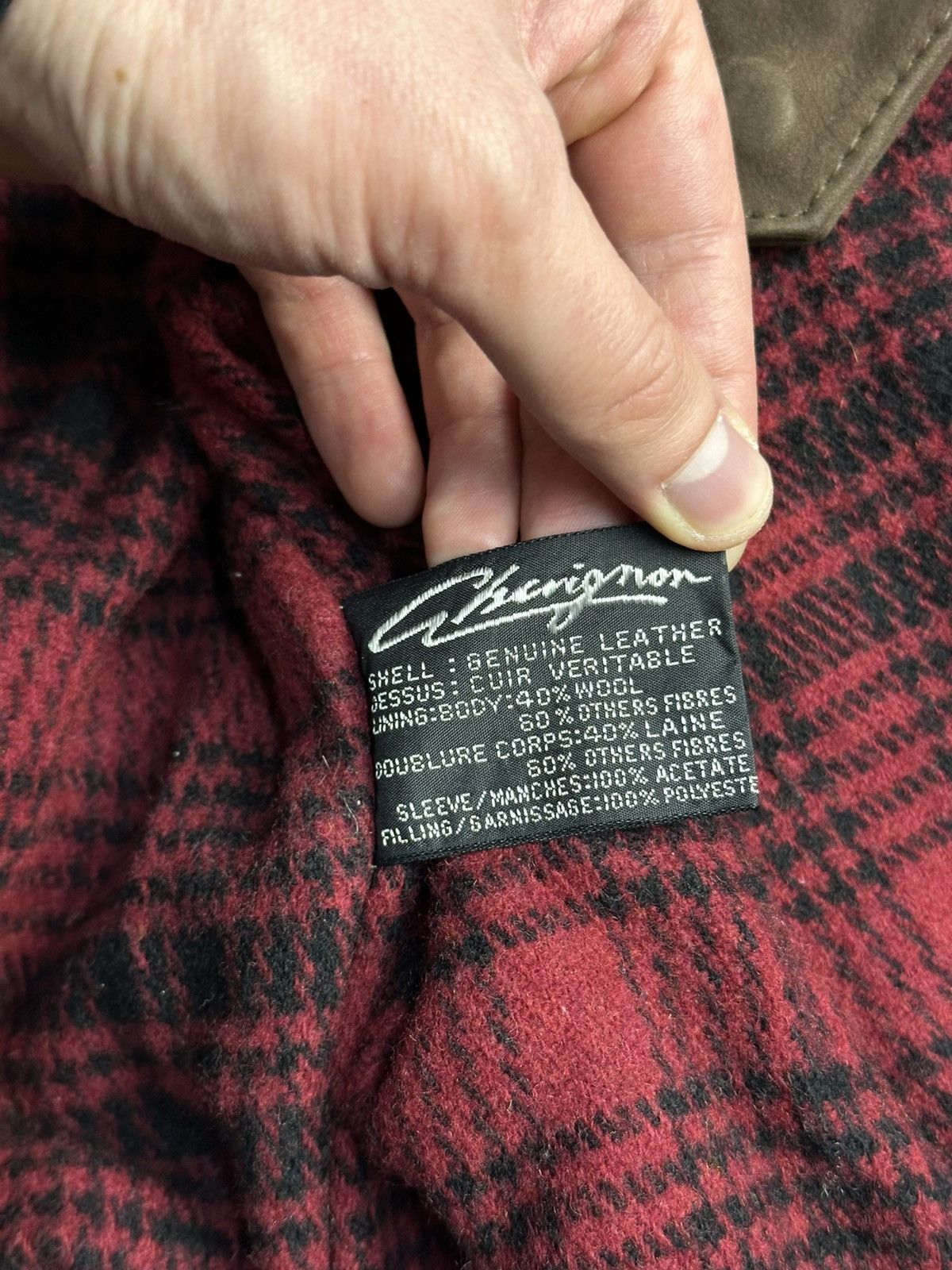 Chevignon × Vintage Vintage Chevignon Suede Leather Jacket Boxy Archival Aviator Size US L / EU 52-54 / 3 - 16 Thumbnail