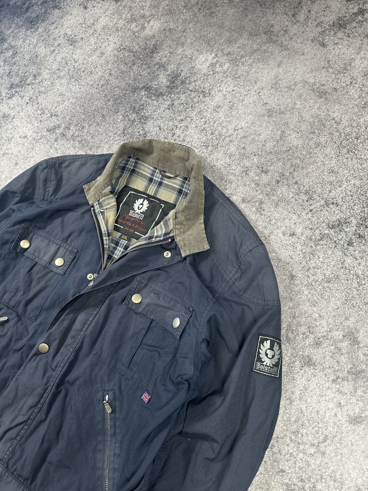 Belstaff Vintage Belstaff Jacket Streetwear Rare Casual XL Size US XL / EU 56 / 4 - 2 Thumbnail