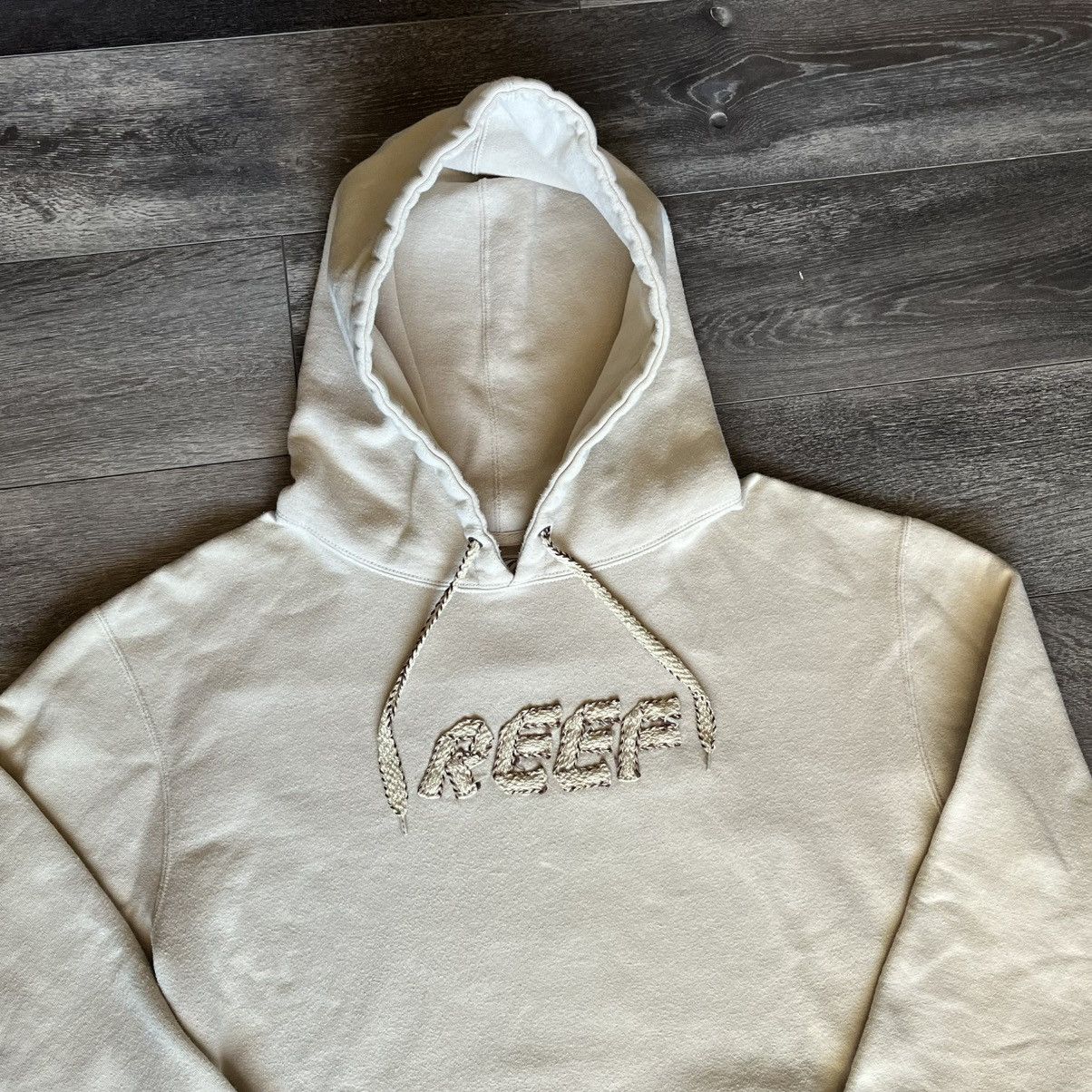 REEF Vintage Y2K Reef Surf Skate Embroidered Logo Pullover Hoodie Size US L / EU 52-54 / 3 - 3 Thumbnail
