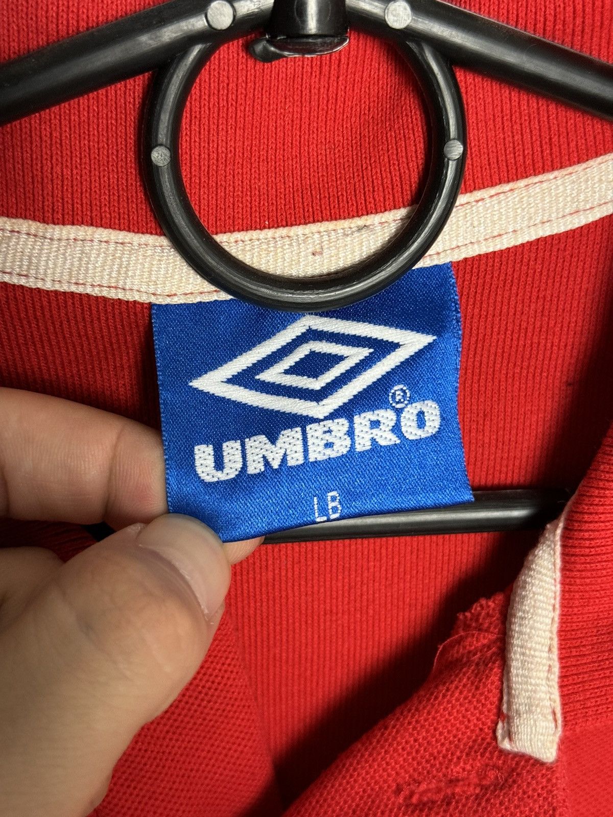 Umbro KIDS Vintage Manchester United Training Football T-Shirt Size US XS / EU 42 / 0 - 9 Thumbnail