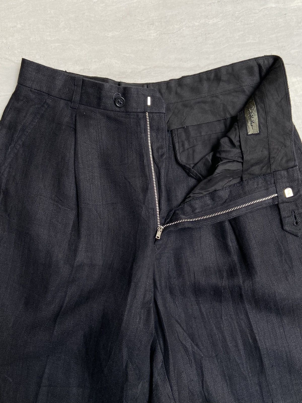 Designer × Japanese Brand YOSHIHIHO Black Long Pants Size US 28 / EU 44 - 9 Thumbnail