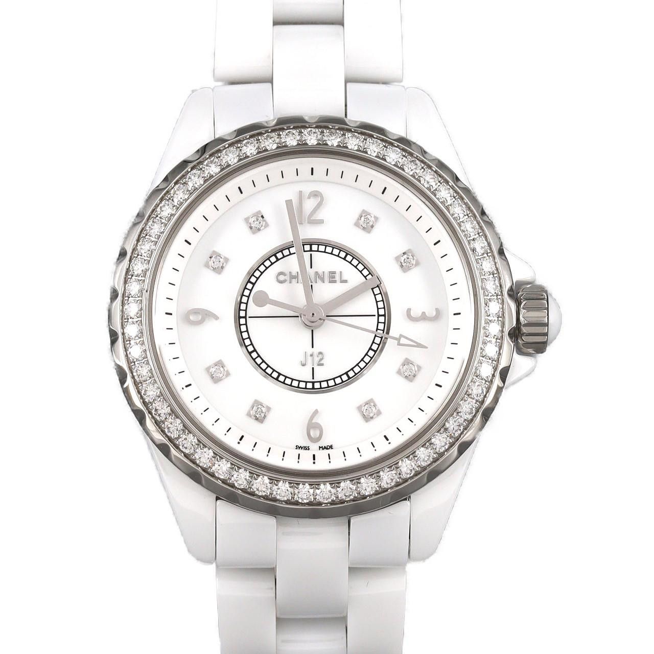 Chanel Chanel Chanel J12 Ceramic Quartz Glass / Ceramic Quartz H3110 DUTY FREE for USA Size ONE SIZE - 1 Thumbnail