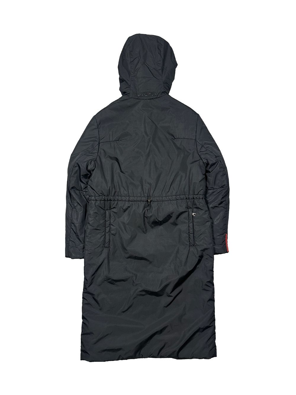 Prada Prada Linea Rossa Black Retractable Hood Parka Size M / US 6-8 / IT 42-44 - 3 Thumbnail