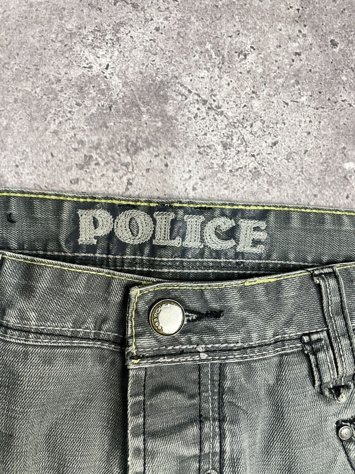 Vintage Vintage Distressed Y2K Police Cargo Jeans Pants Size US 34 / EU 50 - 11 Thumbnail