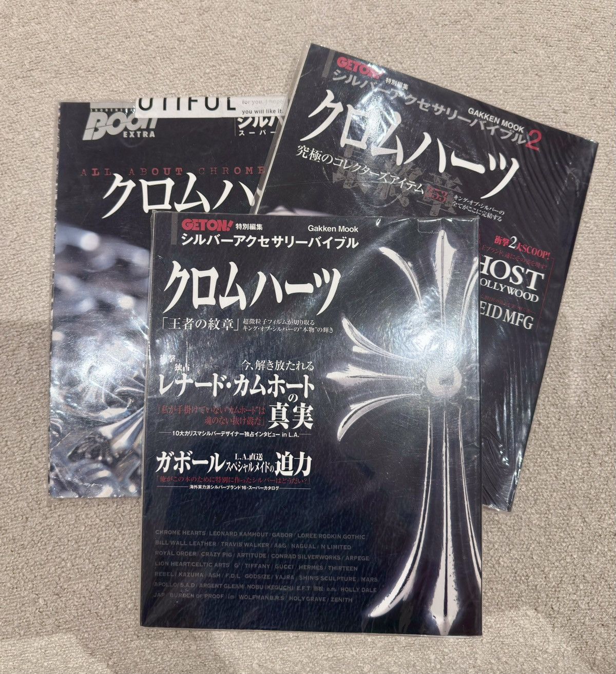 「CHROME HEARTS MAGAZINE Series.2 vol.7」 Chrome Hearts Chrome hearts magazine SERIES 2, VOLUME 1-7 BOX SET